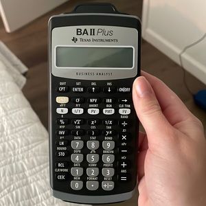 Texas Instruments BA II Plus Financial Calculator